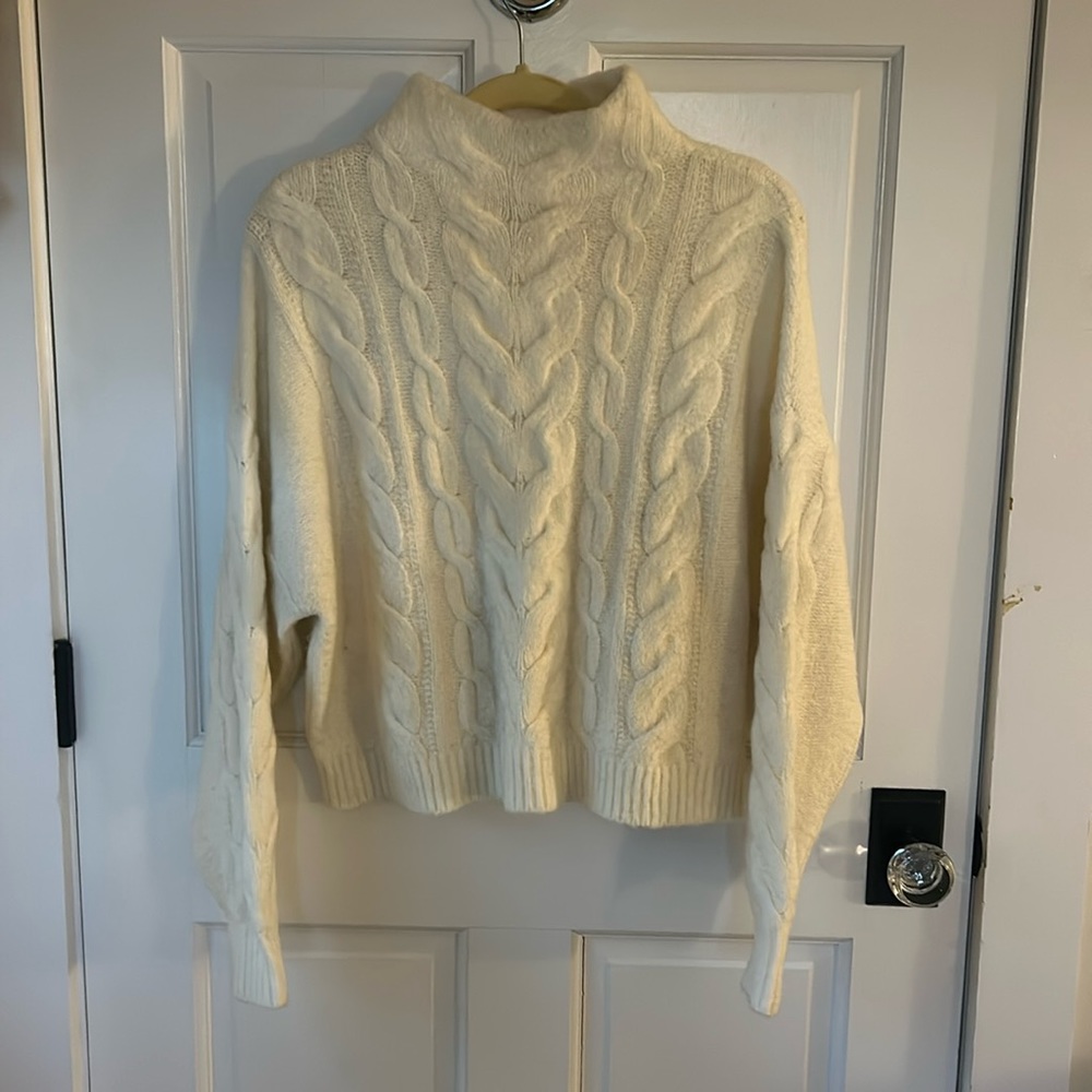 Mock neck sweater